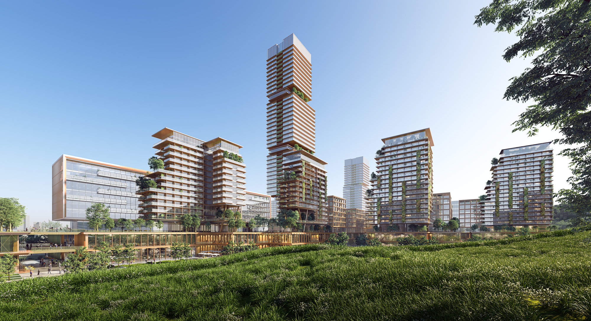 深圳建筑产业生态智谷总部基地一期城市设计与建筑设计总承包国际招标丨中国深圳丨艾奕康设计与咨询（深圳）等多家联合体单位-61