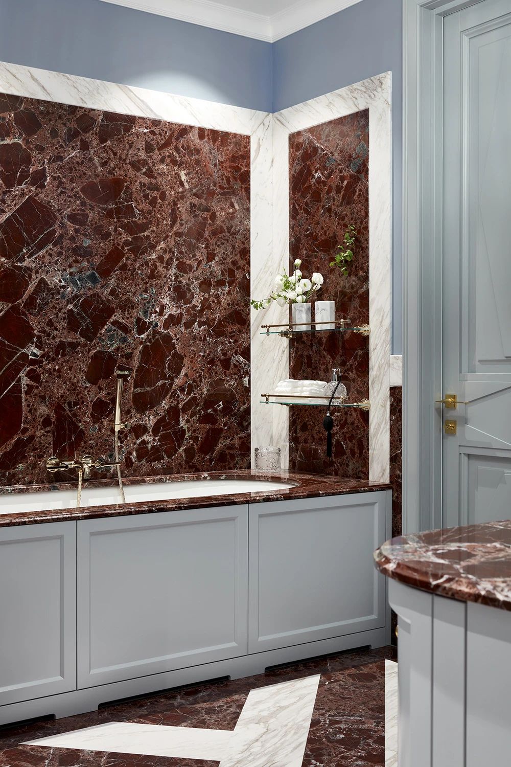 莫斯科370㎡双层公寓设计丨俄罗斯莫斯科丨Decorator N（Natella Mankaeva创立）-34