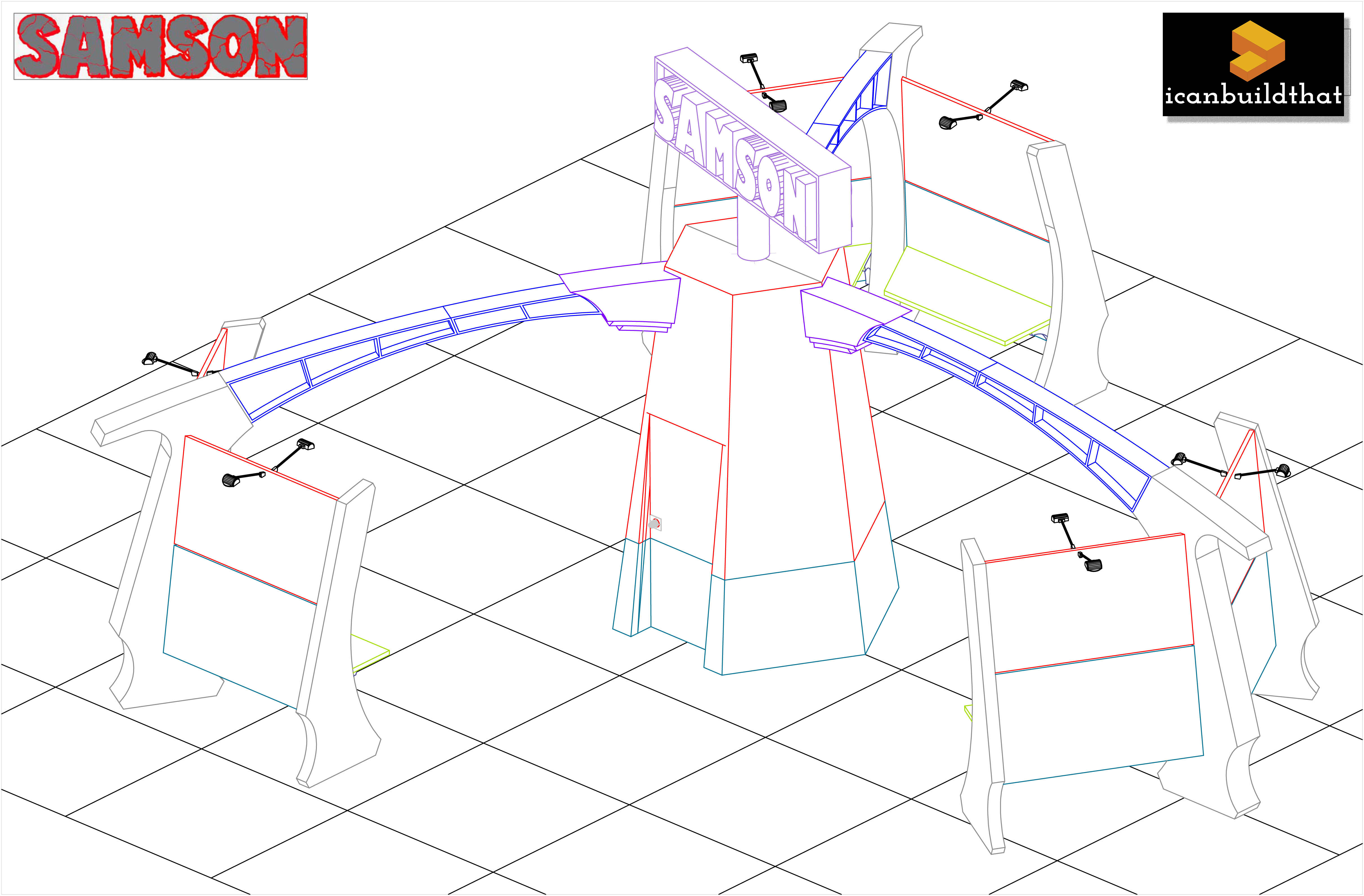 Indy Dealer News 2000 Tradeshow-Samson Motorcycle Ex-5
