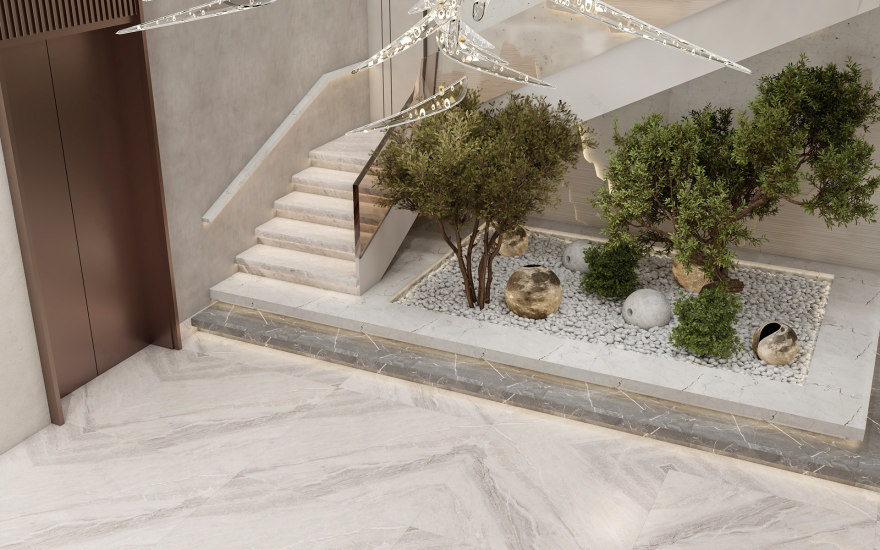 沙特阿拉伯家庭客厅与餐厅设计丨Alaa Arafa-38