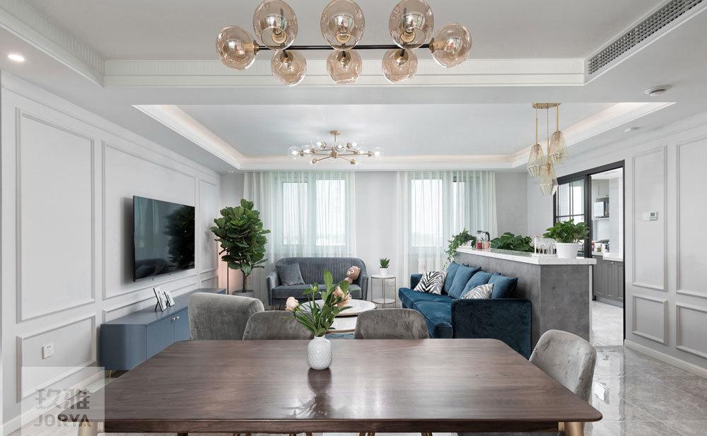 陆离设计师打造开放式平层空间,卧室变吧台书房-61