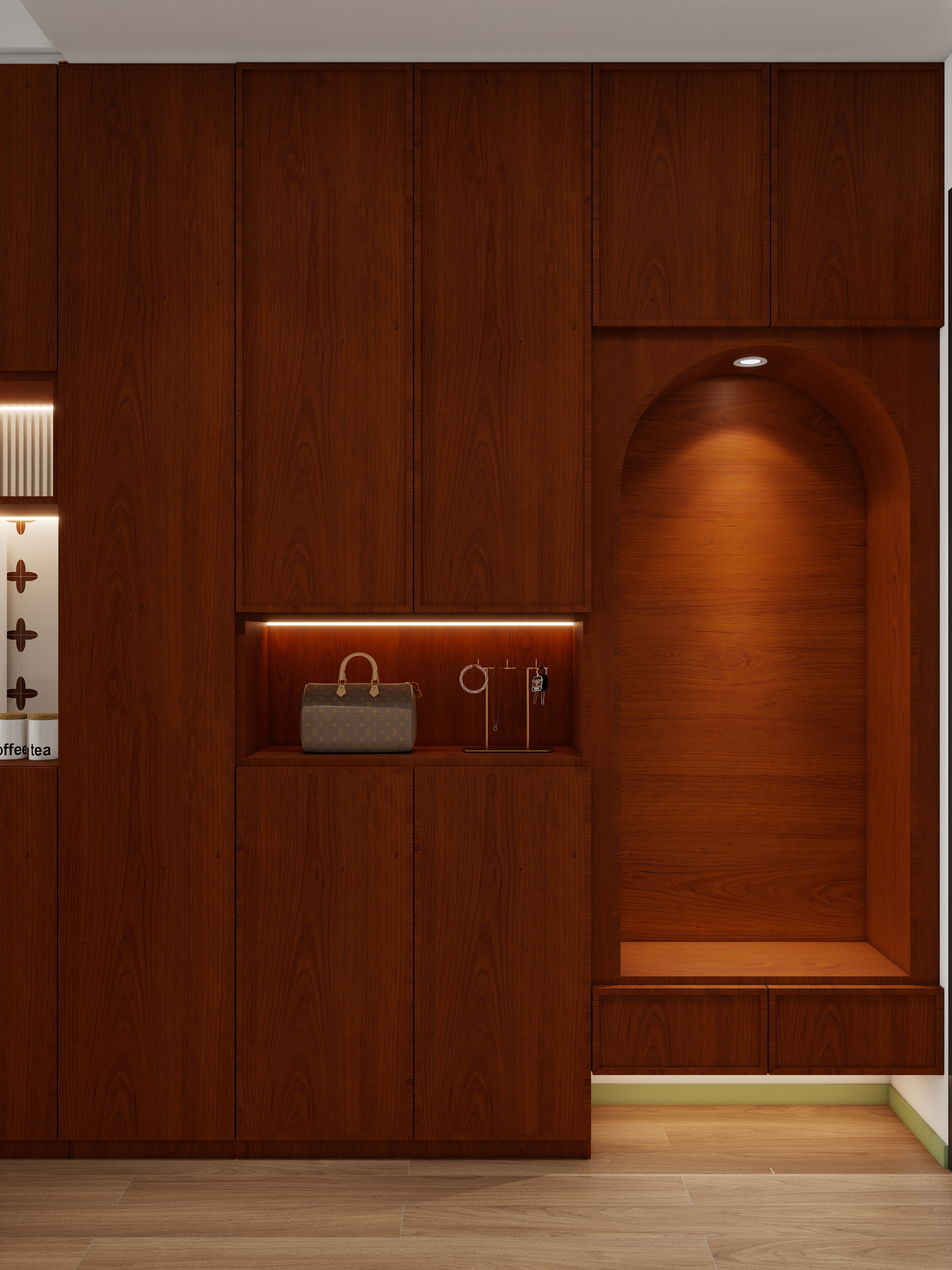 四川成都金域华府（100平方中古风三居室）-27