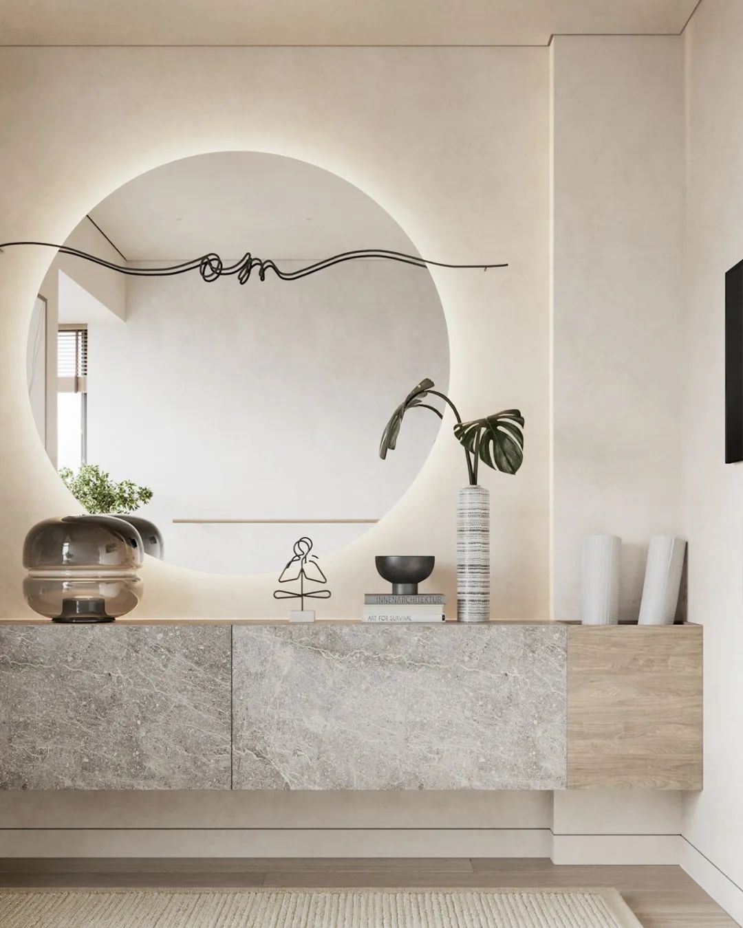 极简田园风设计丨俄罗斯丨Ksenia Bortsova-92