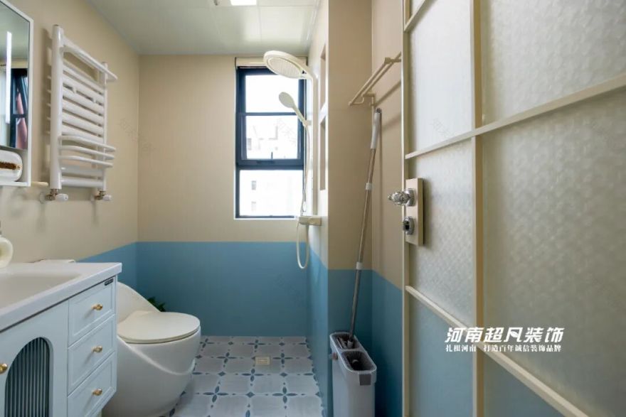 完工首发丨金水区美盛教育港湾,98平轻法式风格,把浪漫装进新家-143