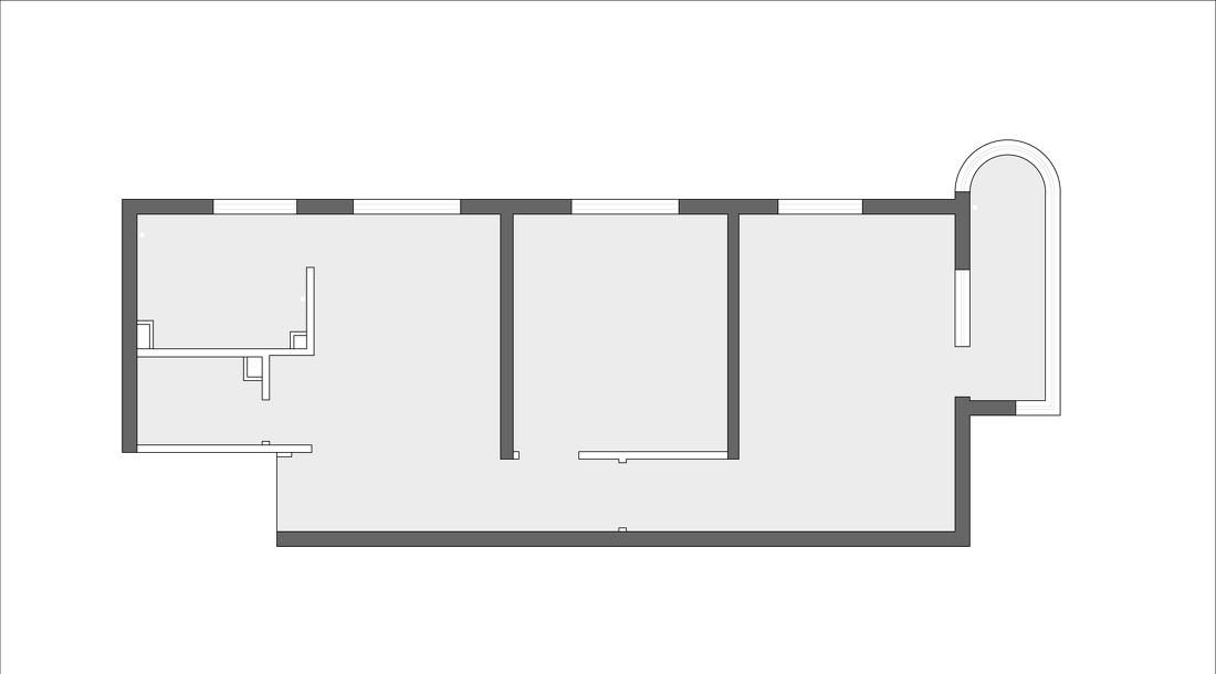 老房翻新 · 小户型空间利用与文艺气息的完美结合-0