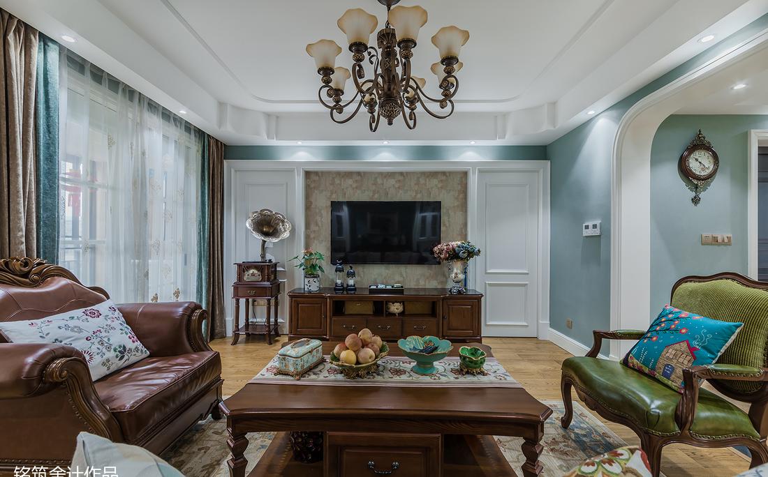 美式风格与日式榻榻米完美结合的家-6