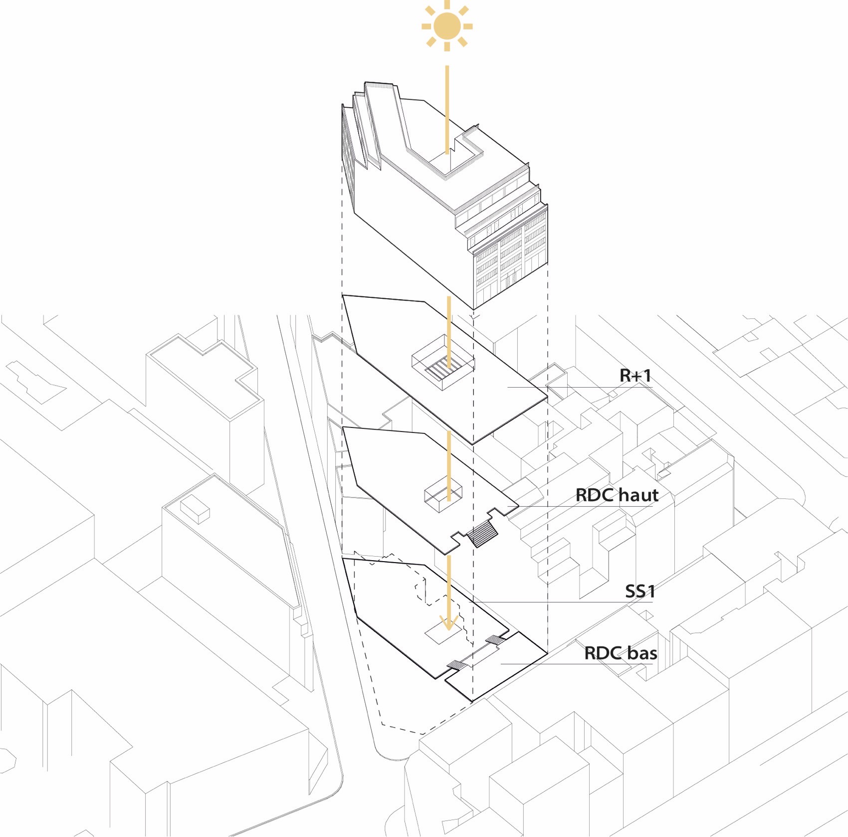 Cloÿs街5号改造丨法国巴黎丨Franklin Azzi Architecture-18