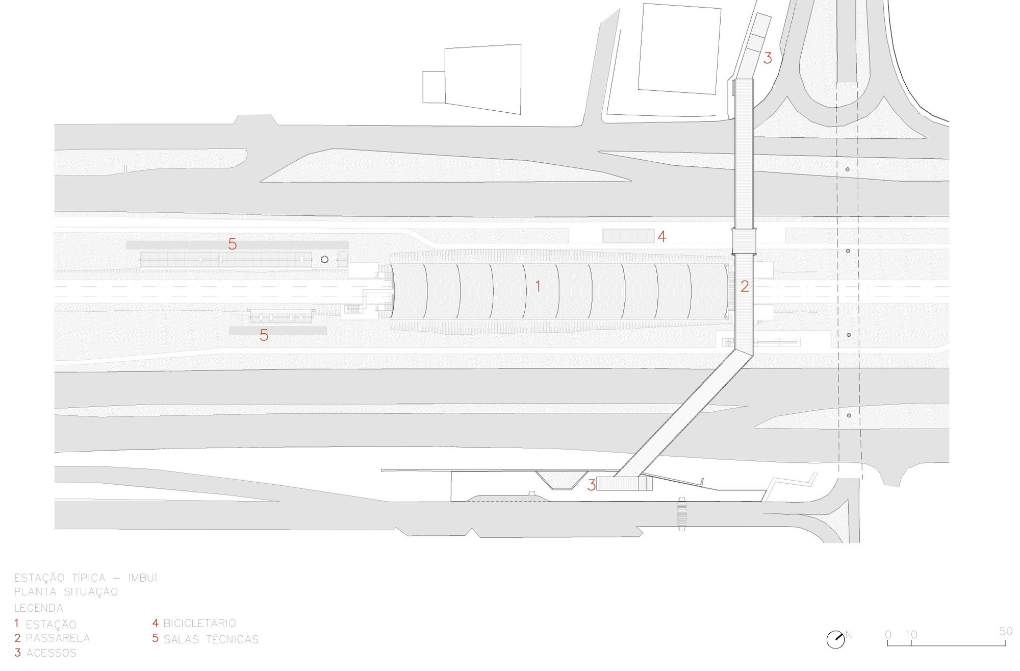 巴西萨尔瓦多地铁二号线 | 融合自然与文化的现代交通枢纽-1
