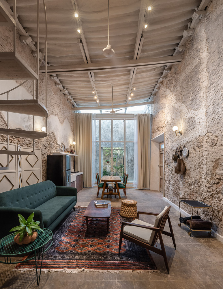 墨西哥废弃建筑变身现代浪漫居所丨Arista Cero,Gina Góngora-39