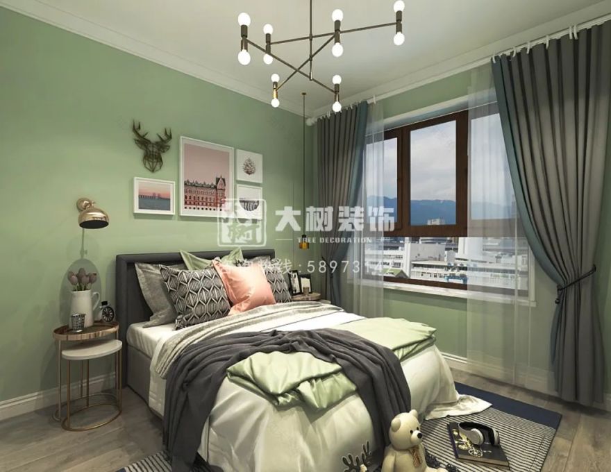 爱达壹号 | 77㎡北欧风格,简约生活之美-31