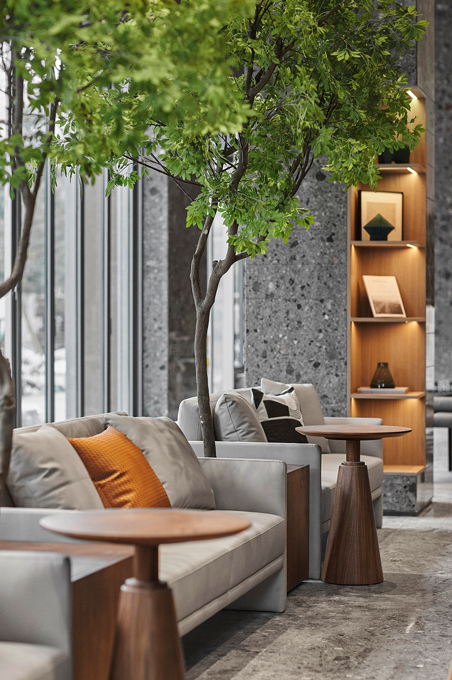 万科·金域国际未来生活美学馆，自然与社区的共生之美-43