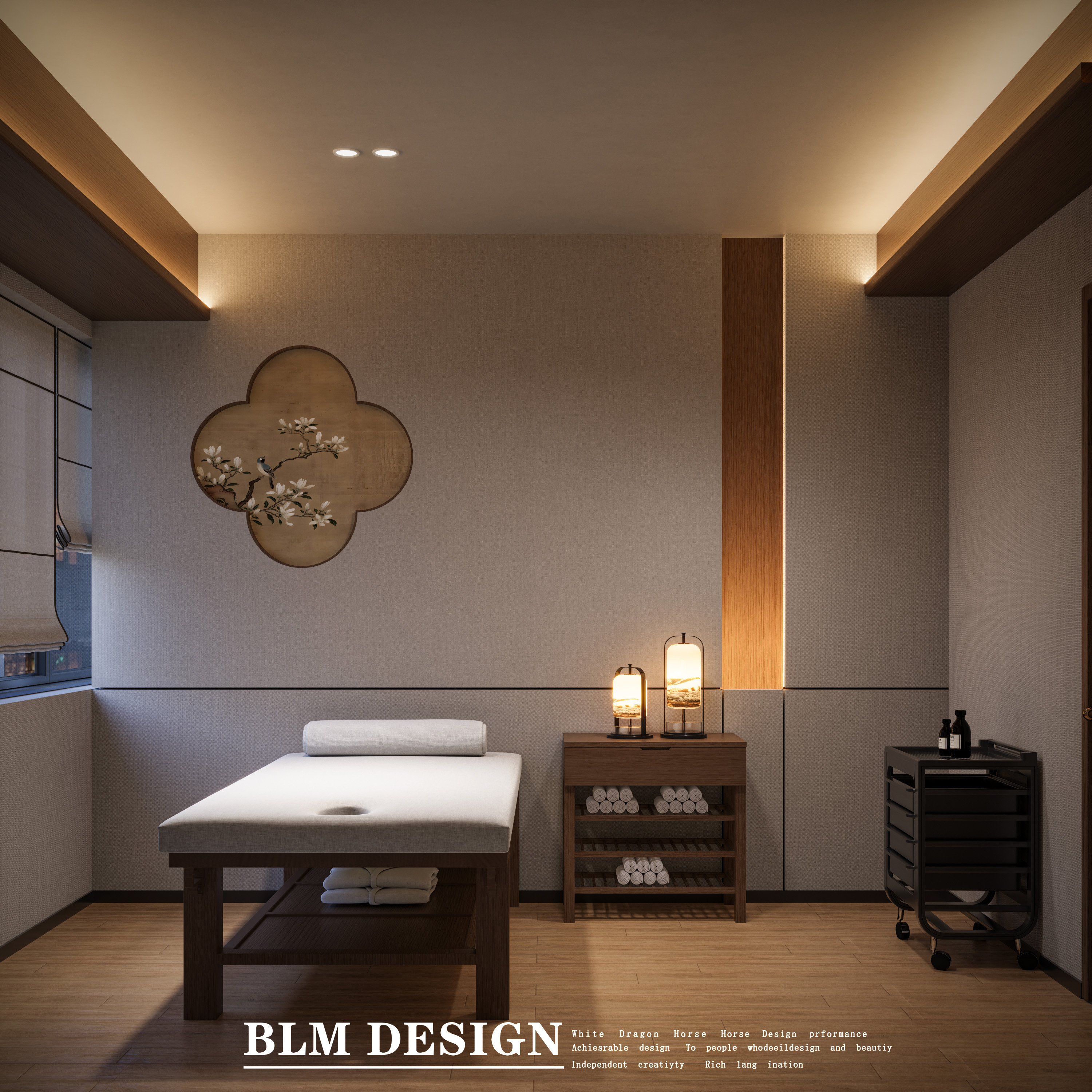 中医馆工装效果图-9