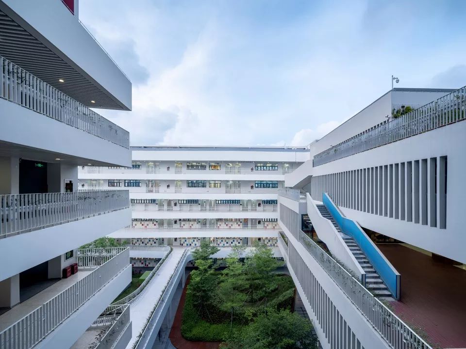 深圳前海三小(荔湾小学)- 高容高密校园的立体空间营造-52