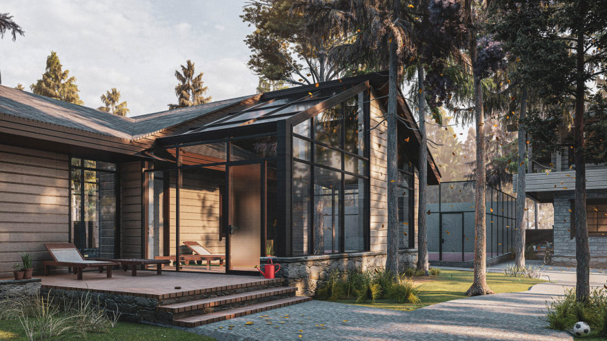 森林中的私人住宅560㎡项目丨ARXY工作室-10