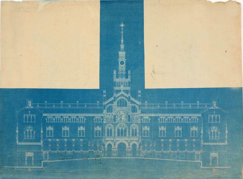 圣十字暨圣保罗医院行政楼及相关建筑项目丨西班牙巴塞罗那-36