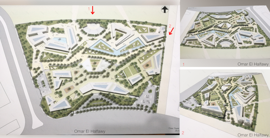 ALAMEIN UNIVERSITY(总体规划+工程学院大楼)丨埃及丨艾斯尤特大学建筑系-10