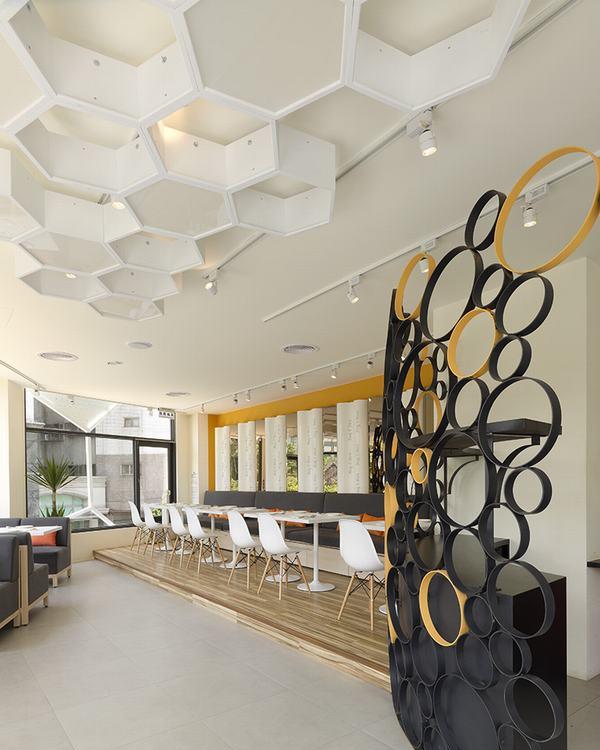 台中创意餐厅"蜂巢"设计,趣味与自然的完美结合-16