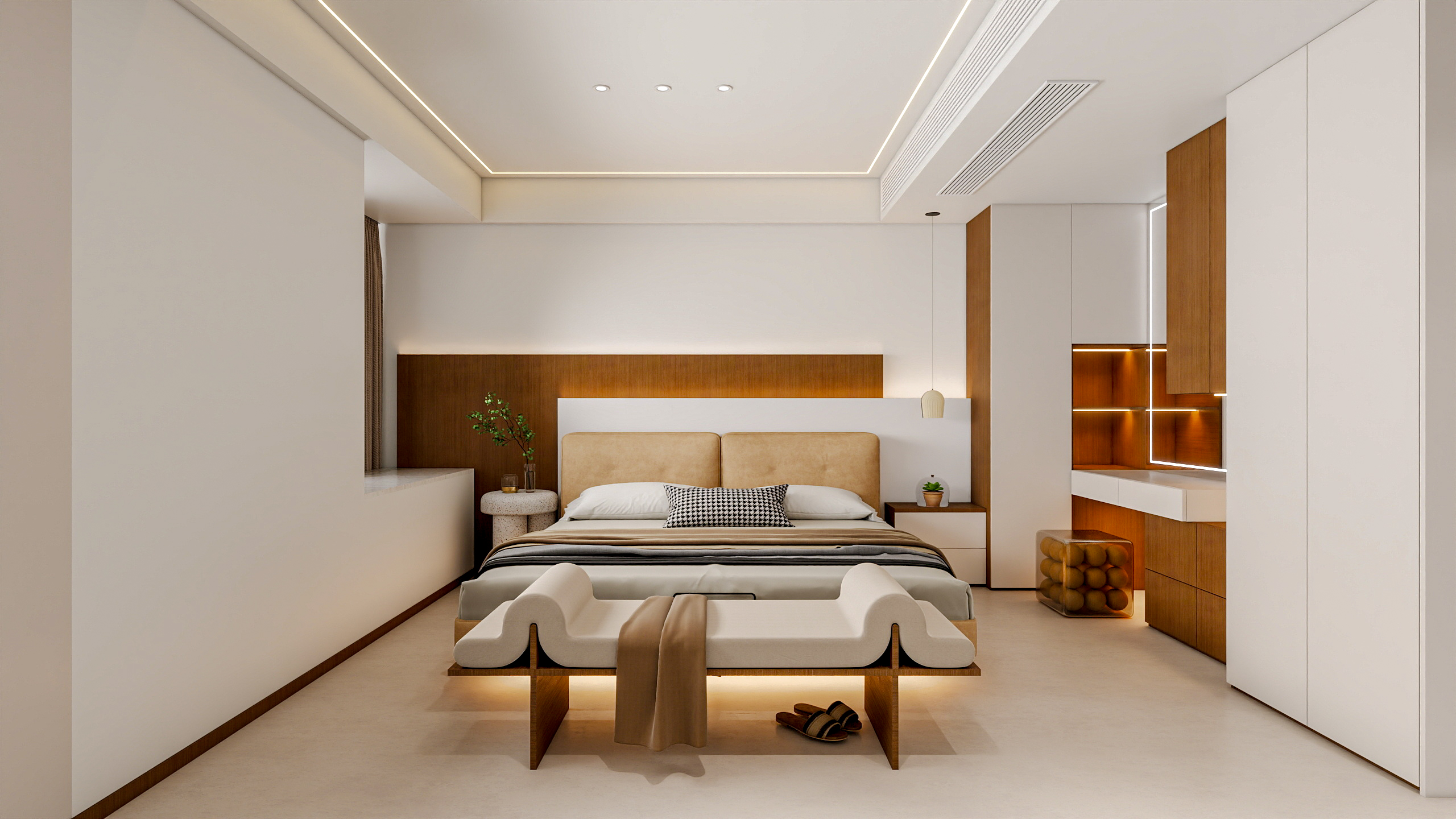 四川成都花间君邸（603平方现代极简底跃四居室）-38