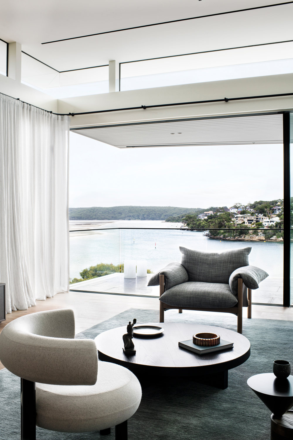 内外之间 | 澳大利亚 Burraneer 的独特住宅设计-3