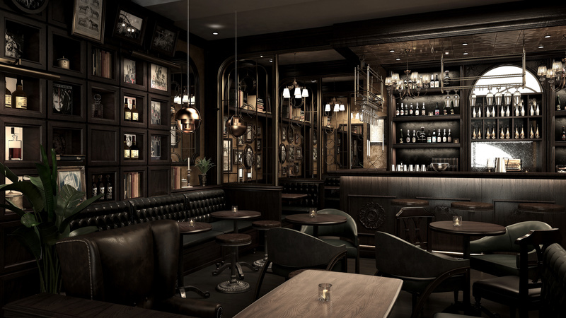 三生ONEWOOD,Bar Space  Visual Design-18