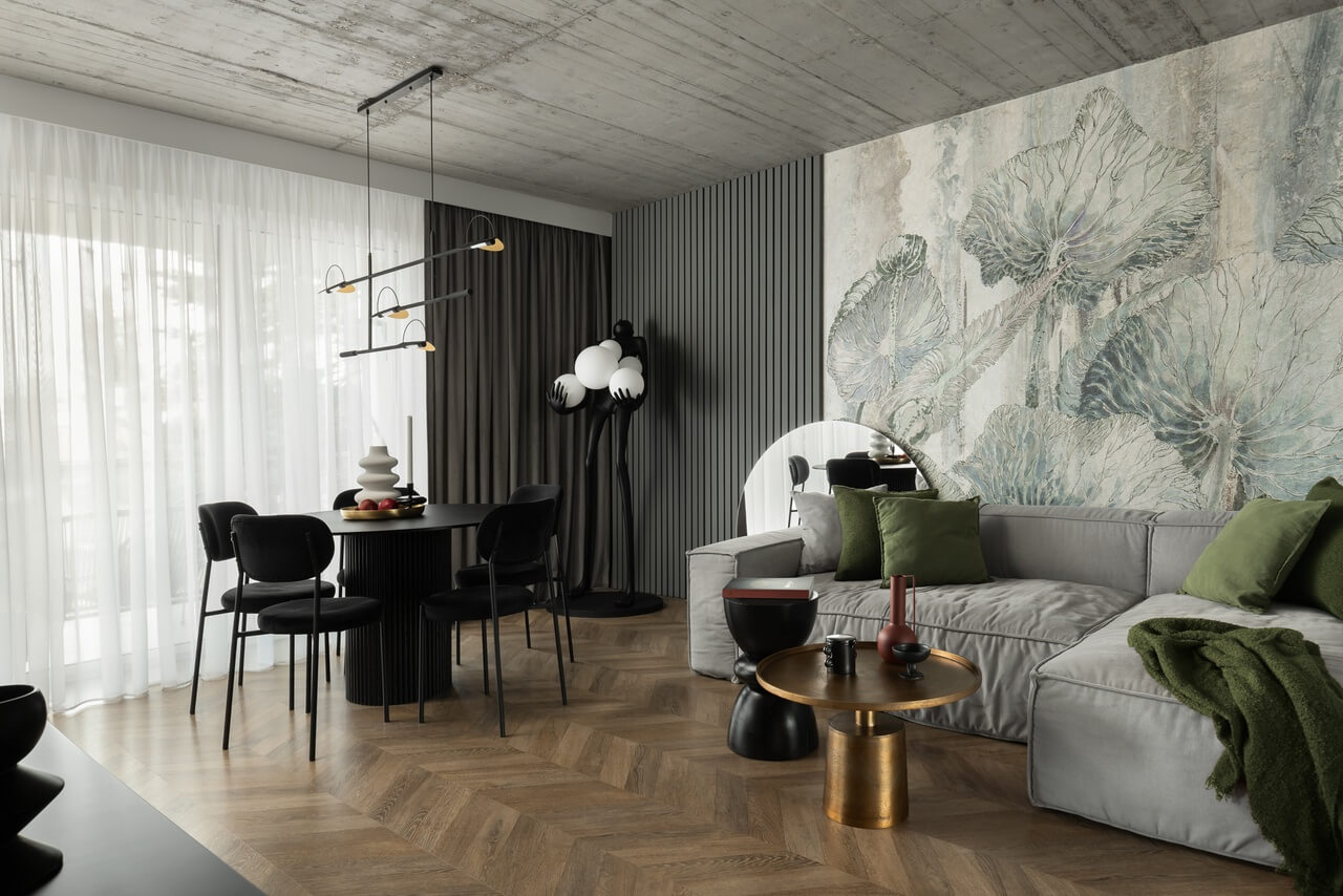 90平华沙阁楼风住宅设计丨波兰华沙丨Tatsiana Siamashka – ART and DESIGN-13