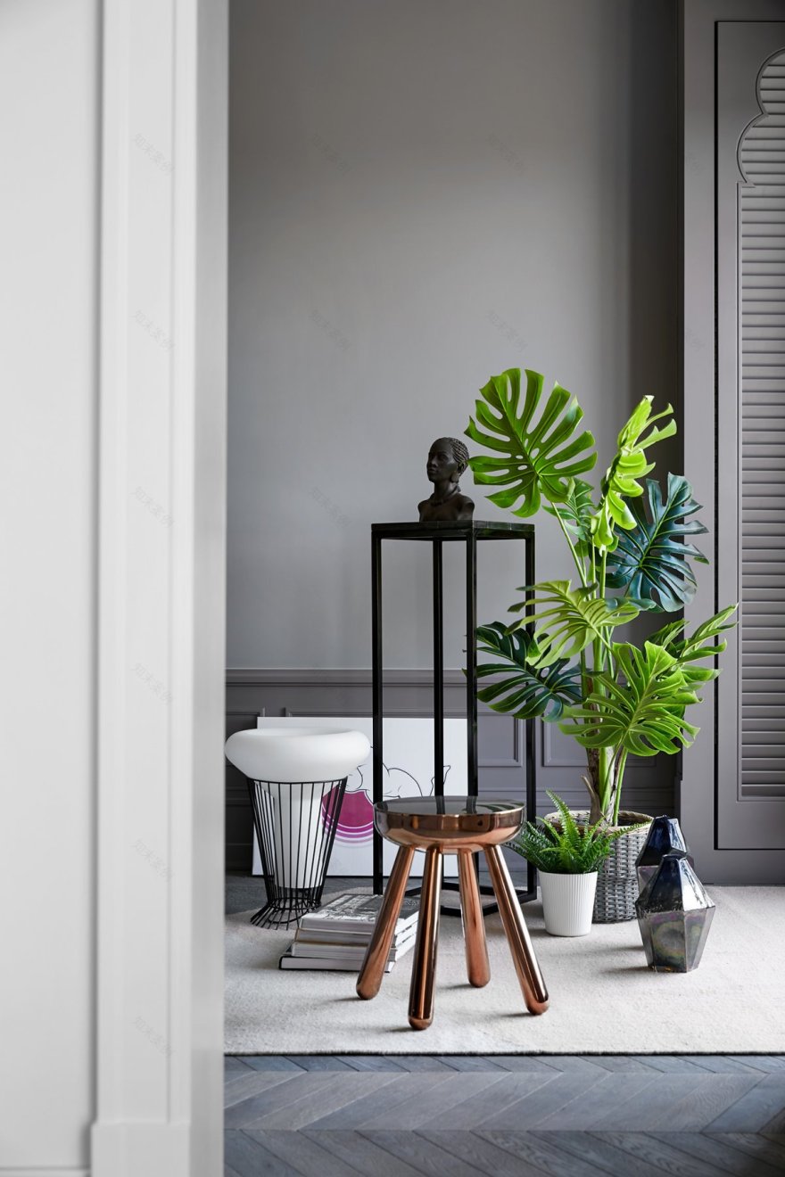 金元门设计 · 郁金花园顶层复式公寓-43