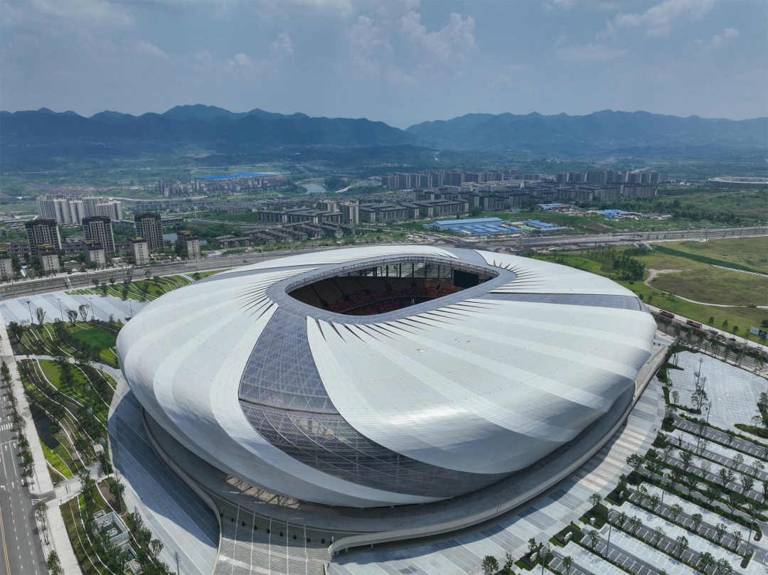 重庆龙兴足球场丨中国重庆丨中建西南院-19