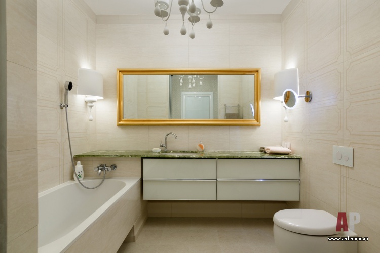 莫斯科中心家庭临时居住的新古典风白色公寓设计丨俄罗斯莫斯科丨库勒金娜·奥尔加,伊万诺娃·叶卡捷琳娜-25