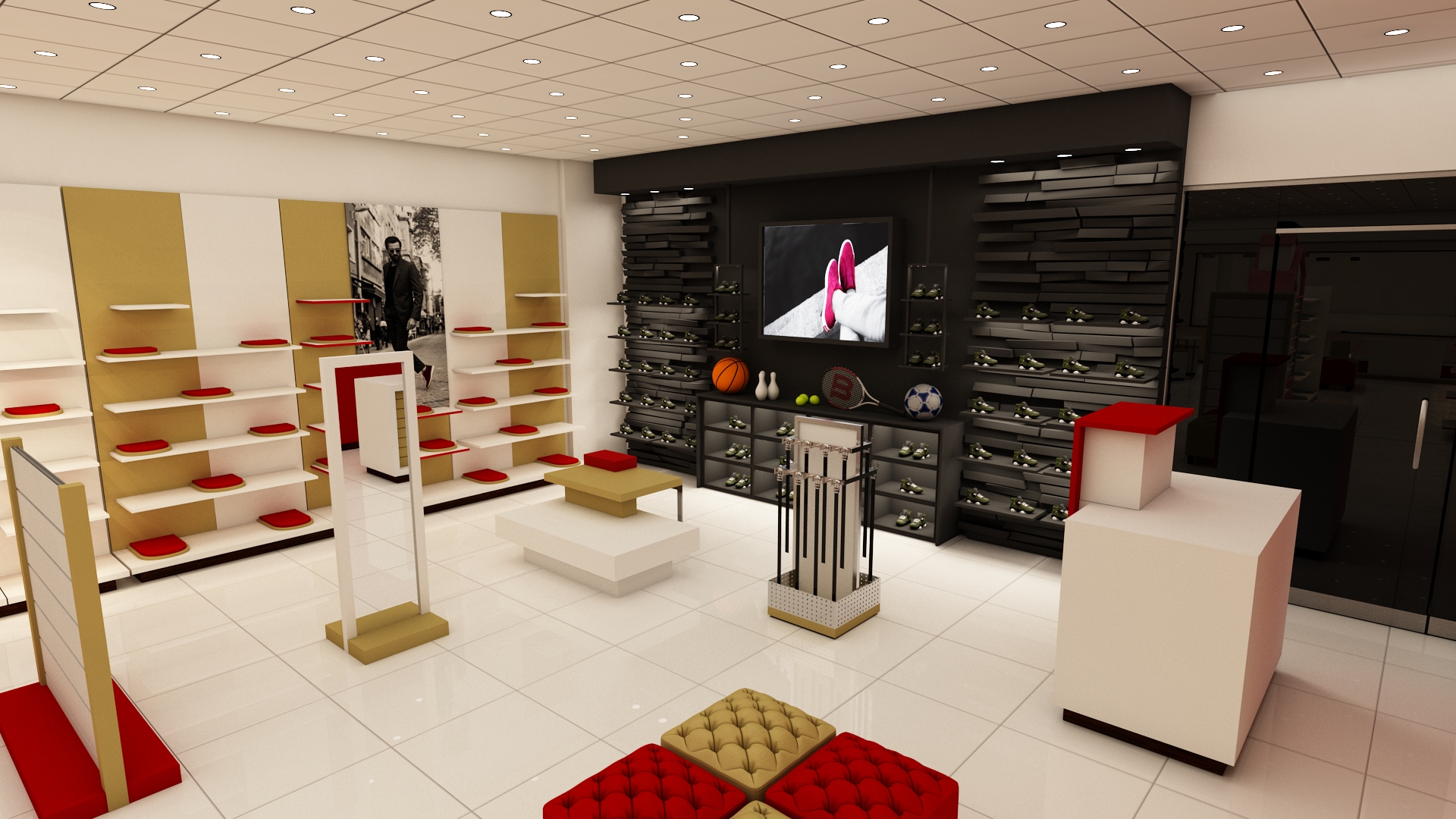 Shoe Store Design - NDURE-5