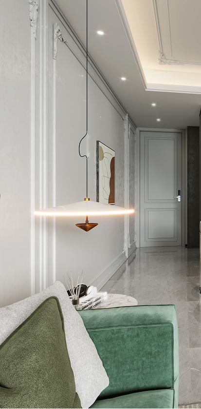 89㎡简约风装修，情迷莫兰迪，初秋治愈系家居-36