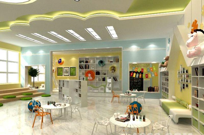 知名设计师打造儿童图书馆梦幻空间-0