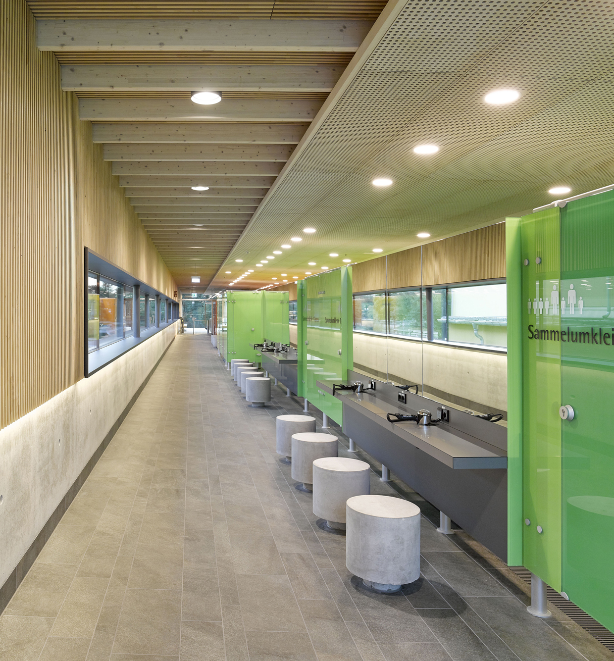 施蒂滕湖室内游泳池丨4a Architekten GmbH-11