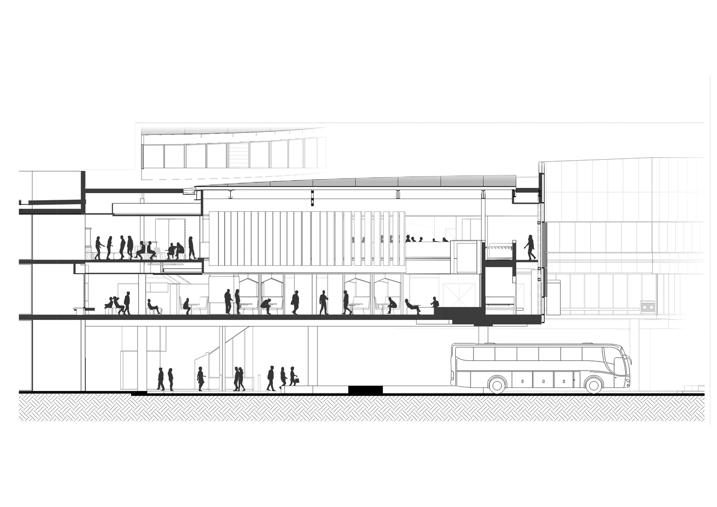 Deakin University Burwood Student Plaza  ThomsonAdsett-30