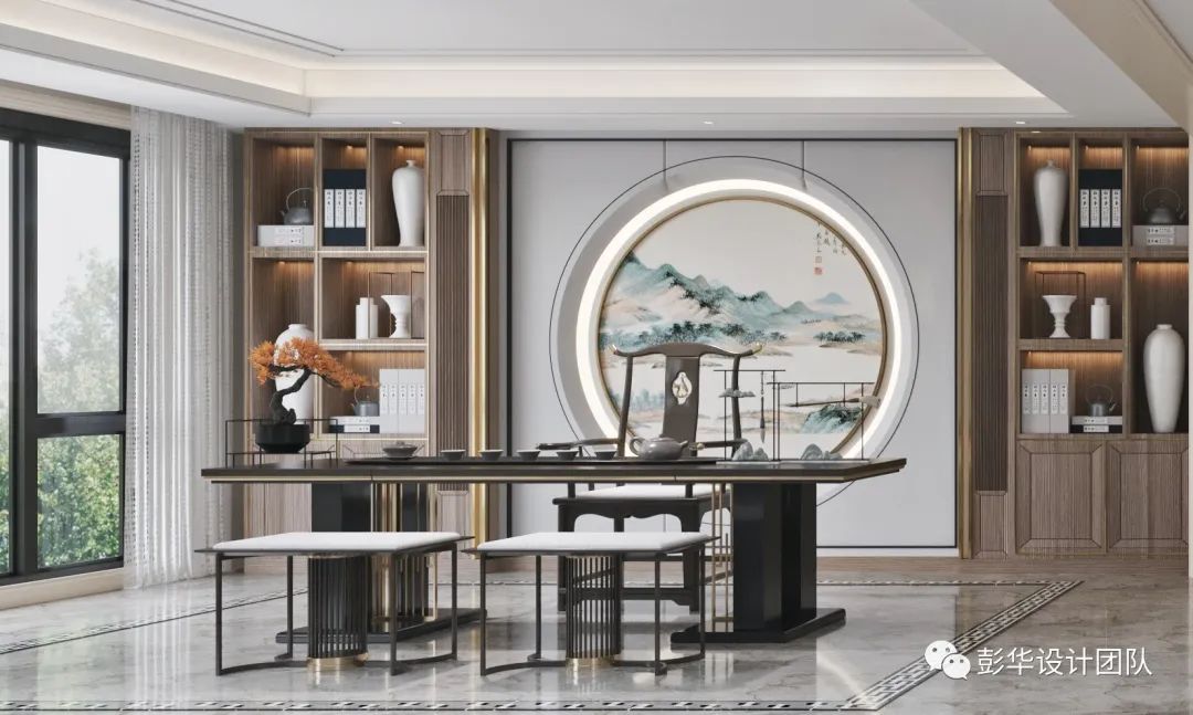 世茂·茂悦府现代轻奢别墅丨彭华设计团队-16