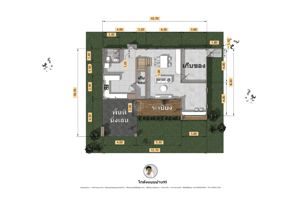 半层房屋 P  2422 设计方案-46