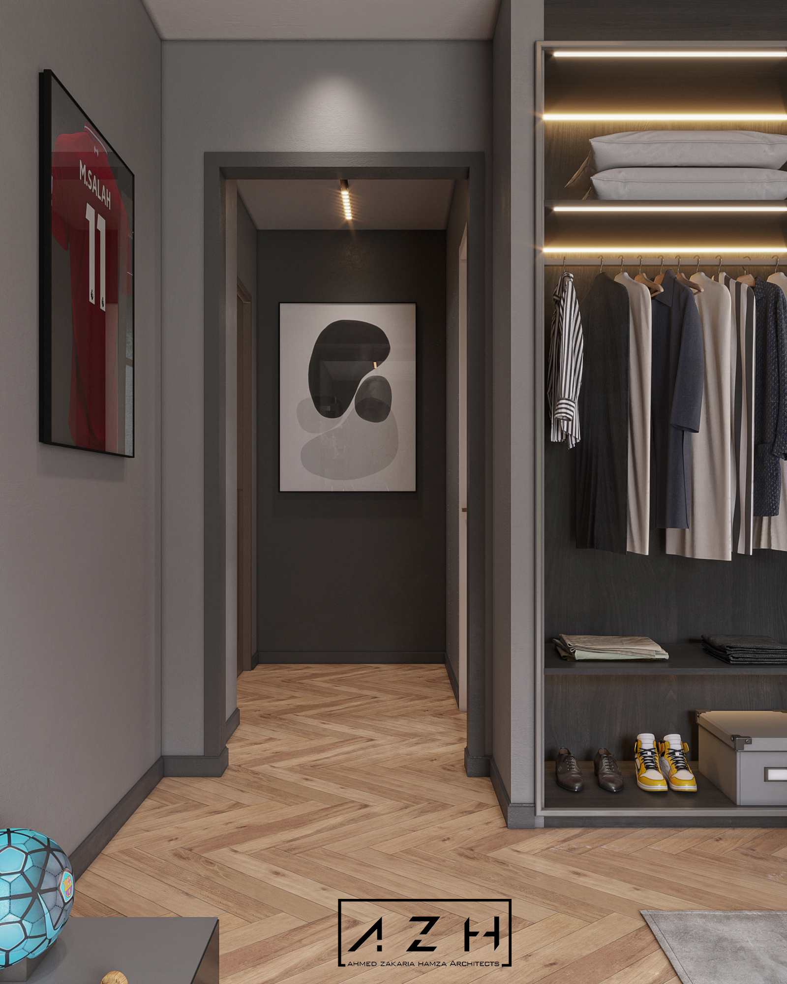 现代卧室设计丨埃及开罗丨Ahmed Zakaria Hamza-10