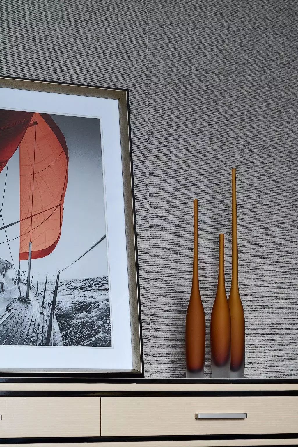 中国金茂 · 青岛金茂墅示范区样板间——【时尚港风，静谧都市】 BOSWELL設計   软装新作-30