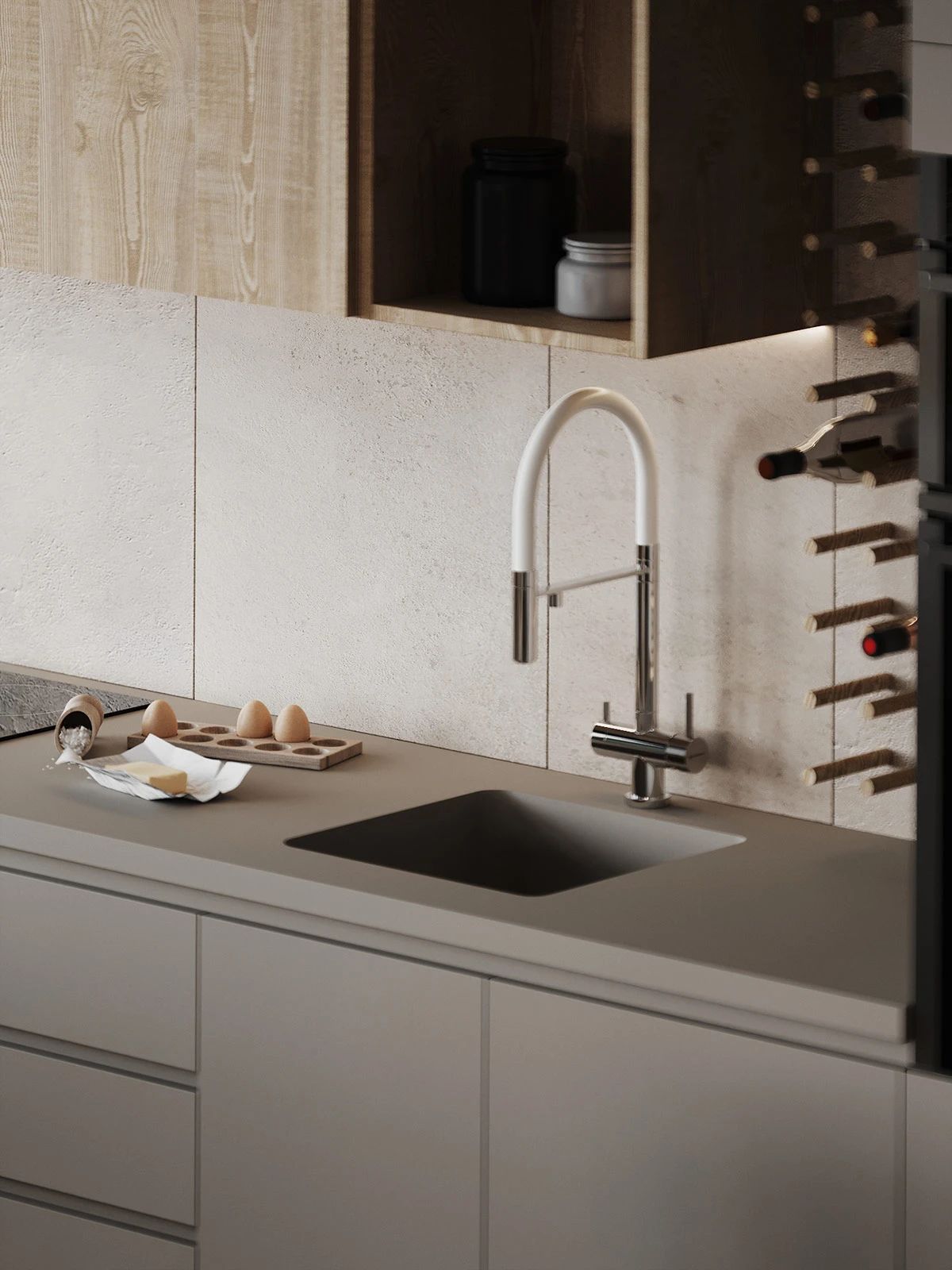 简约之美 · Екатерина Кузнецова 的一居室公寓设计丨Simple Form Interiors-27