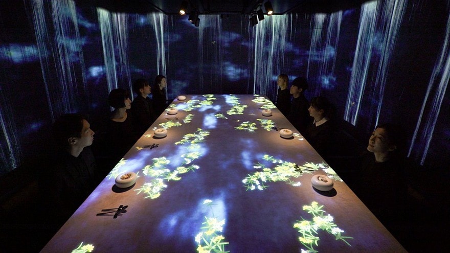 东京银座 teamLab 美食艺术空间-15