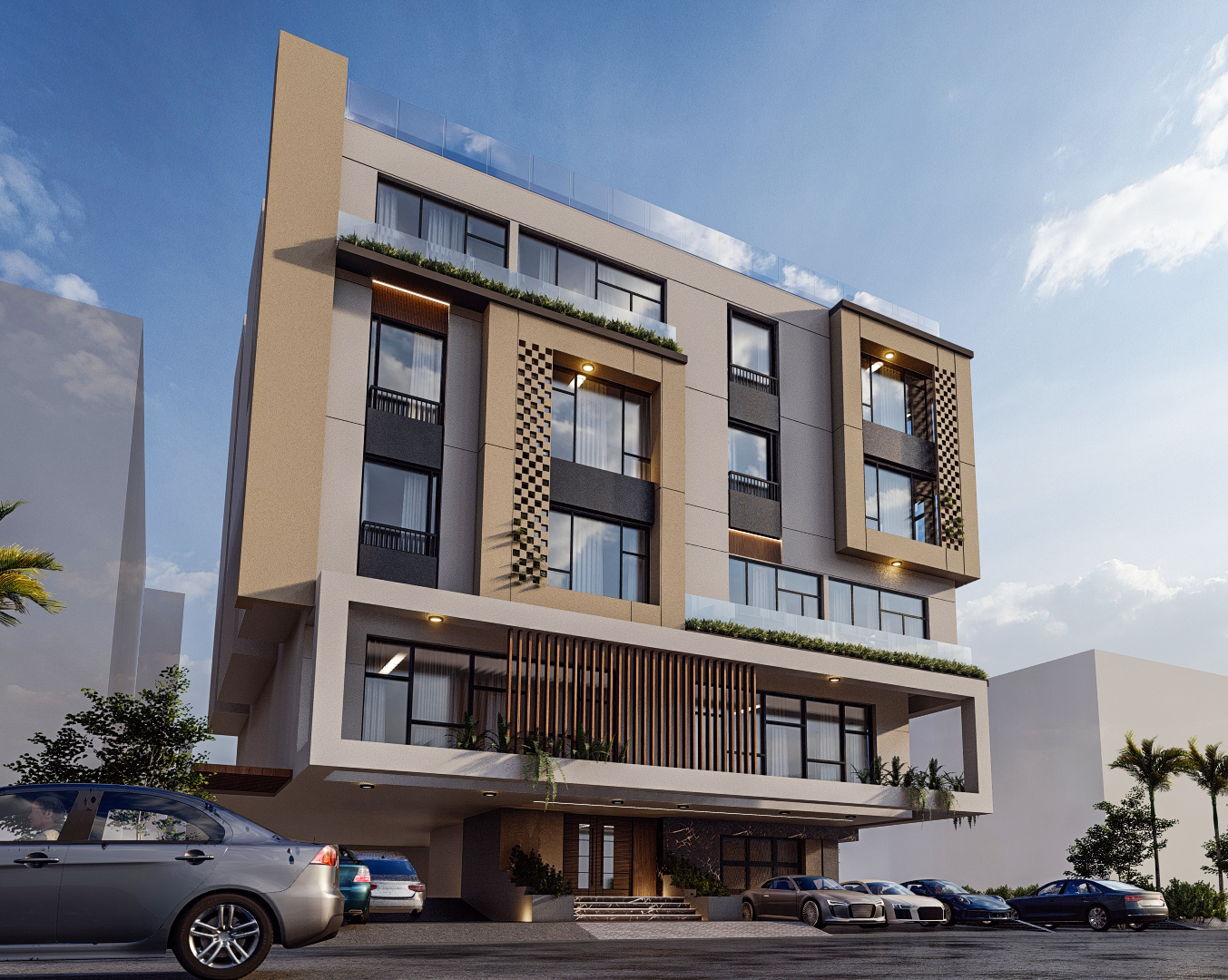 多层建筑丨沙特阿拉伯吉达丨vision design and construction-7