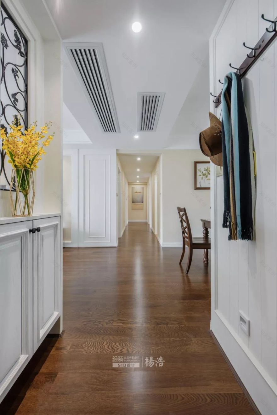 160㎡现代美式|坐拥梅溪湖畔,景入人心,一眼万年-17