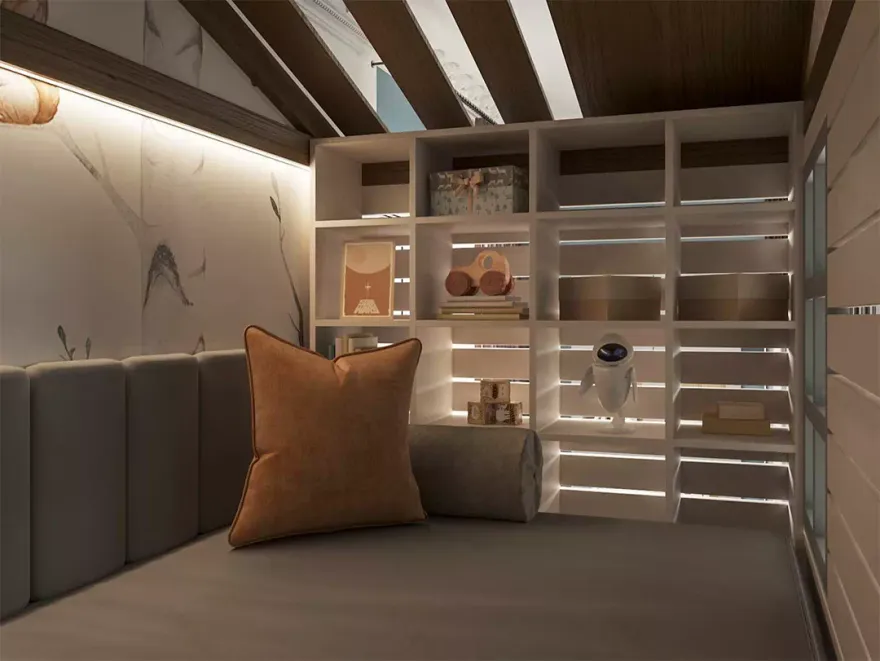 ≡ ➤ Мебель в детскую 2 разнополых детей ⋆ Фабрика мебели «Mamka™» ᐈ Эксперт детского пространства-3