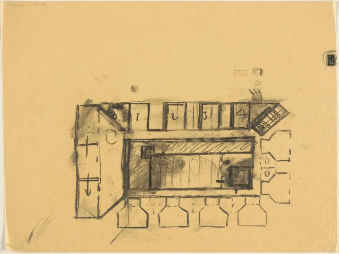 路易斯·康的建筑绘画-94