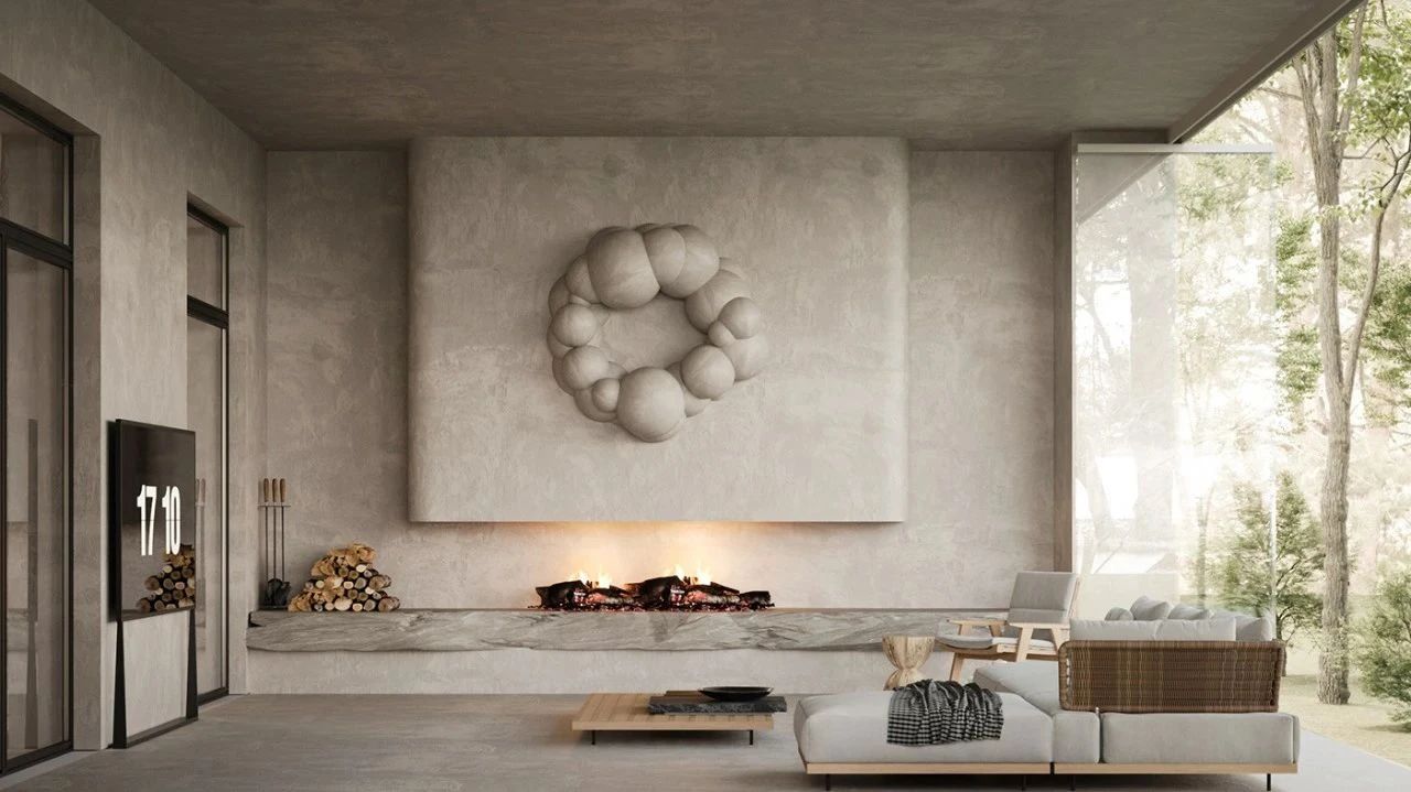 东方极简,255㎡侘寂美学豪宅丨Sergey Makhno-6