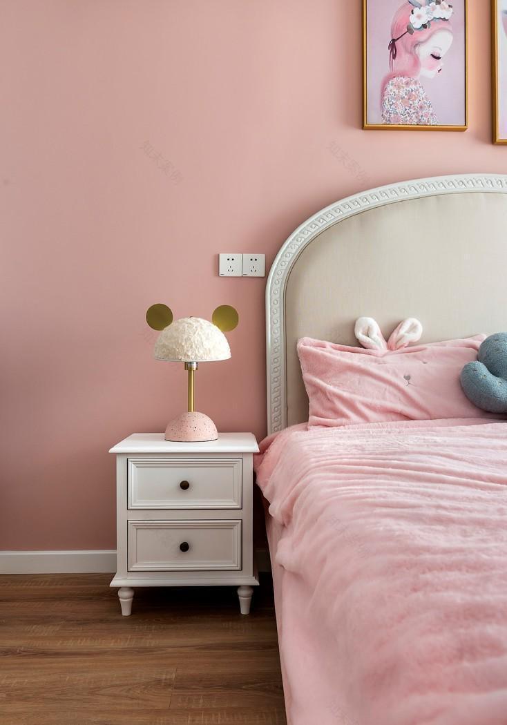 重庆初晨设计 · 童话粉色调平层空间-46