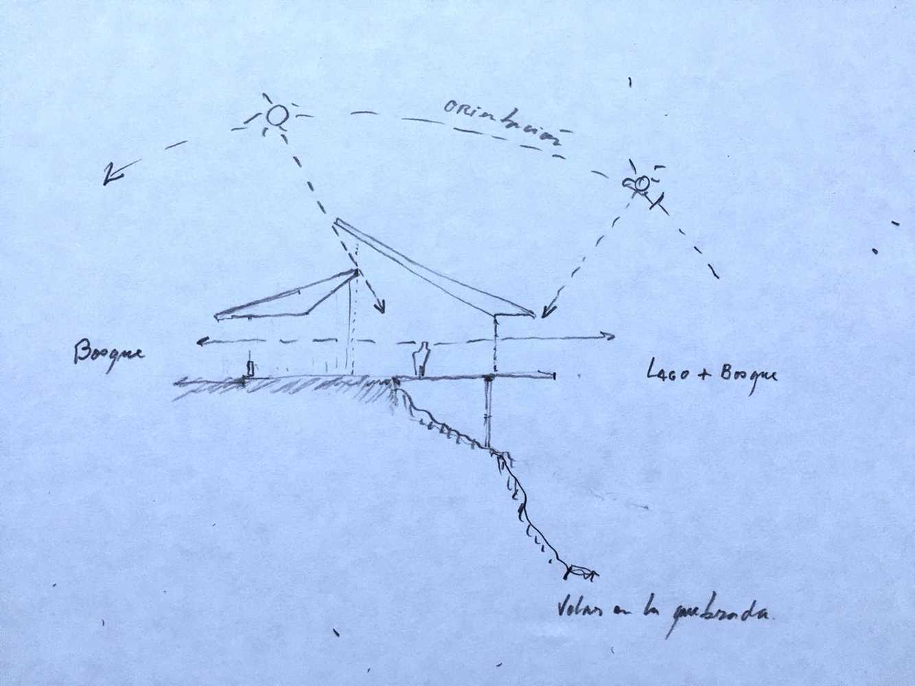 智利湖边 Y 型别墅-81