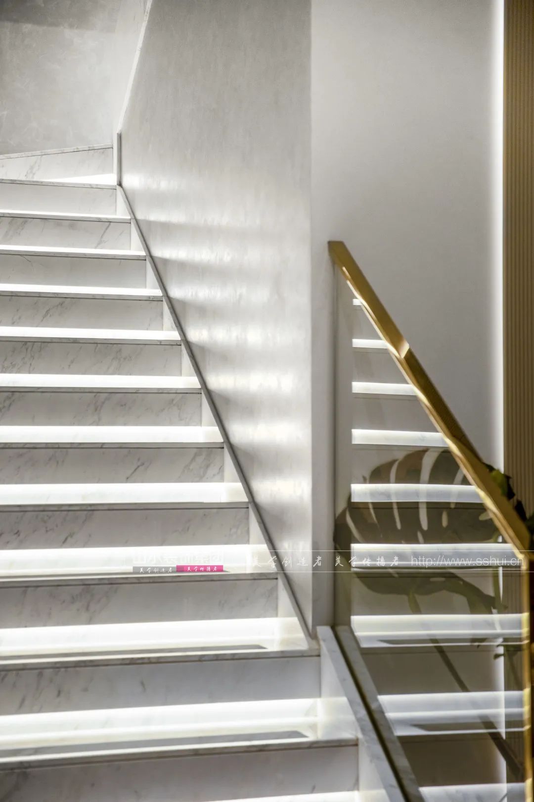 现代轻奢别墅设计丨山水装饰集团-100