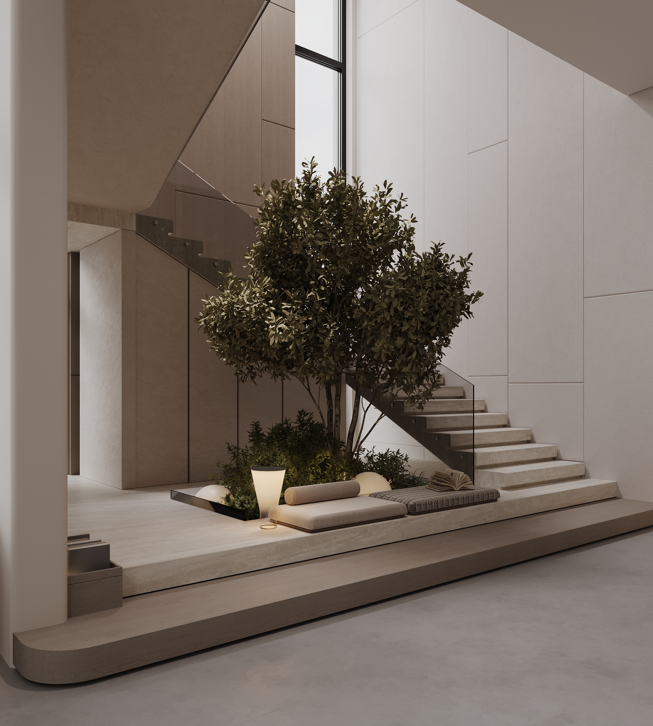 最简大厅设计丨阿联酋-15