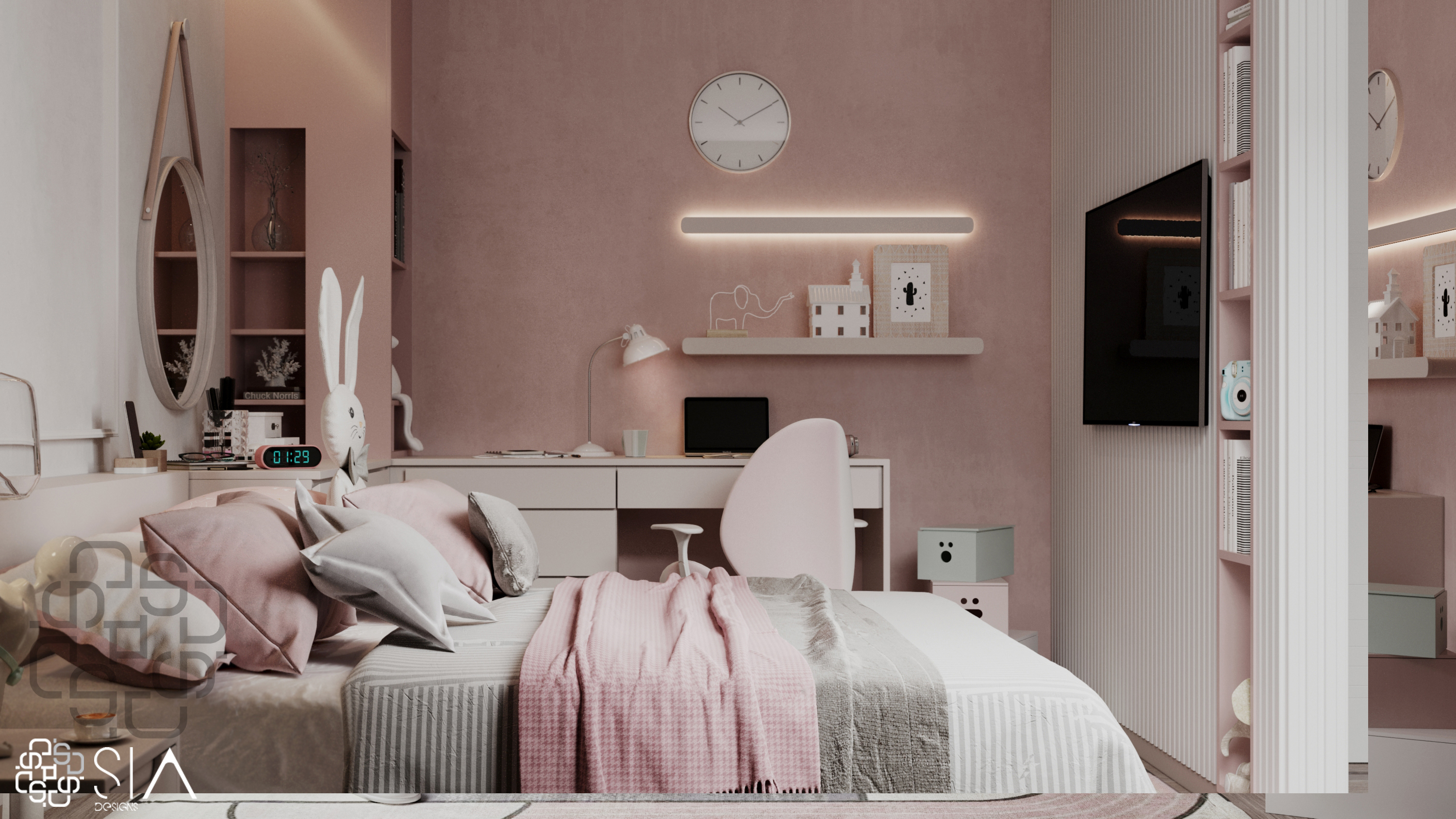 GIRLY BEDROOM | HYDE PARK-2