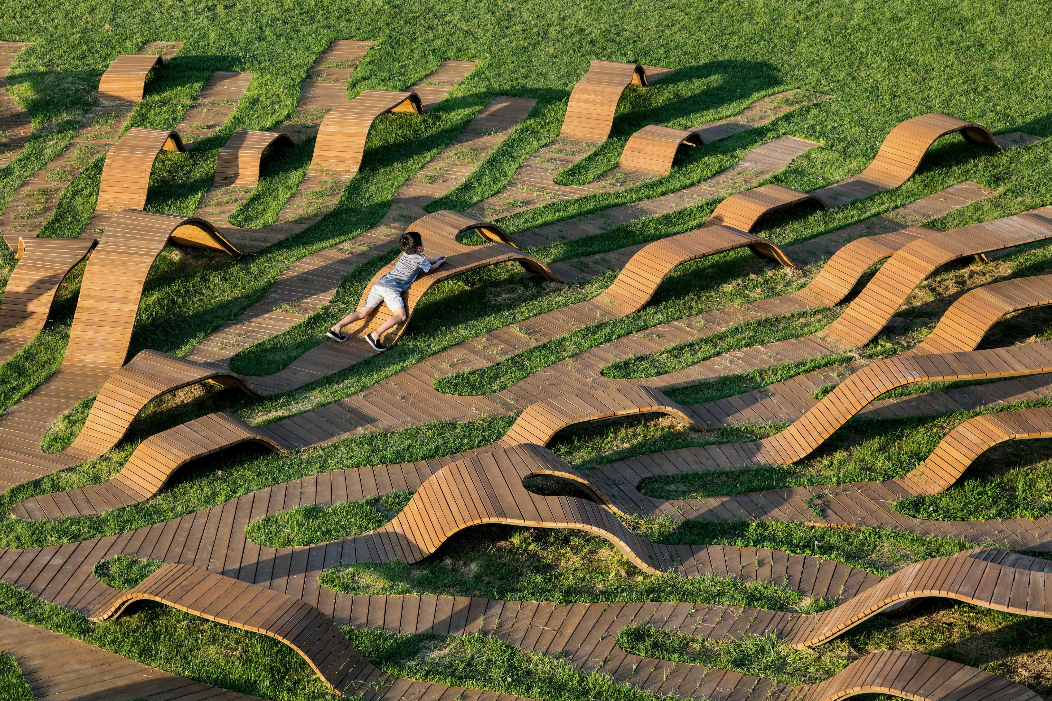 首尔汉江艺术公园“Root Bench”丨韩国首尔丨Yong Ju Lee Architecture-19